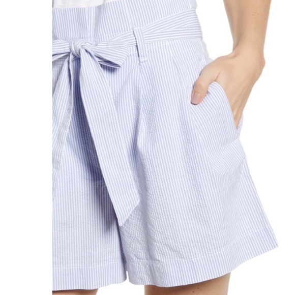 THE BEST tie waist seersucker jcrew shorts - Picture 3 of 5